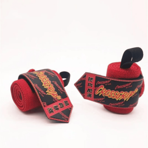 Bande Poignet Rouge Crossgrip - Support optimal et prise sûre pour l'entraînement intensif