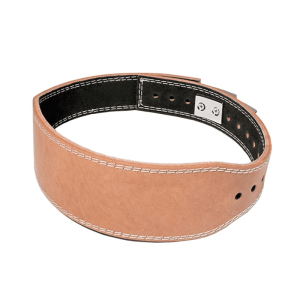 "Athlète utilisant la Ceinture de Force à Levier Haute Résistance pendant un entraînement de powerlifting"