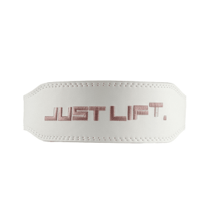 Alt text 1: "Ceinture muscu motivation rose - Ceinture de musculation pour des entraînements intenses"