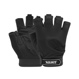 Gants de musculation pour homme, faits de tissu respirant pour un confort prolongé pendant l'entraînement