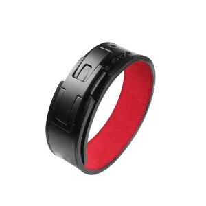 Ceinture de force à levier rouge et noire - Ceinture de force